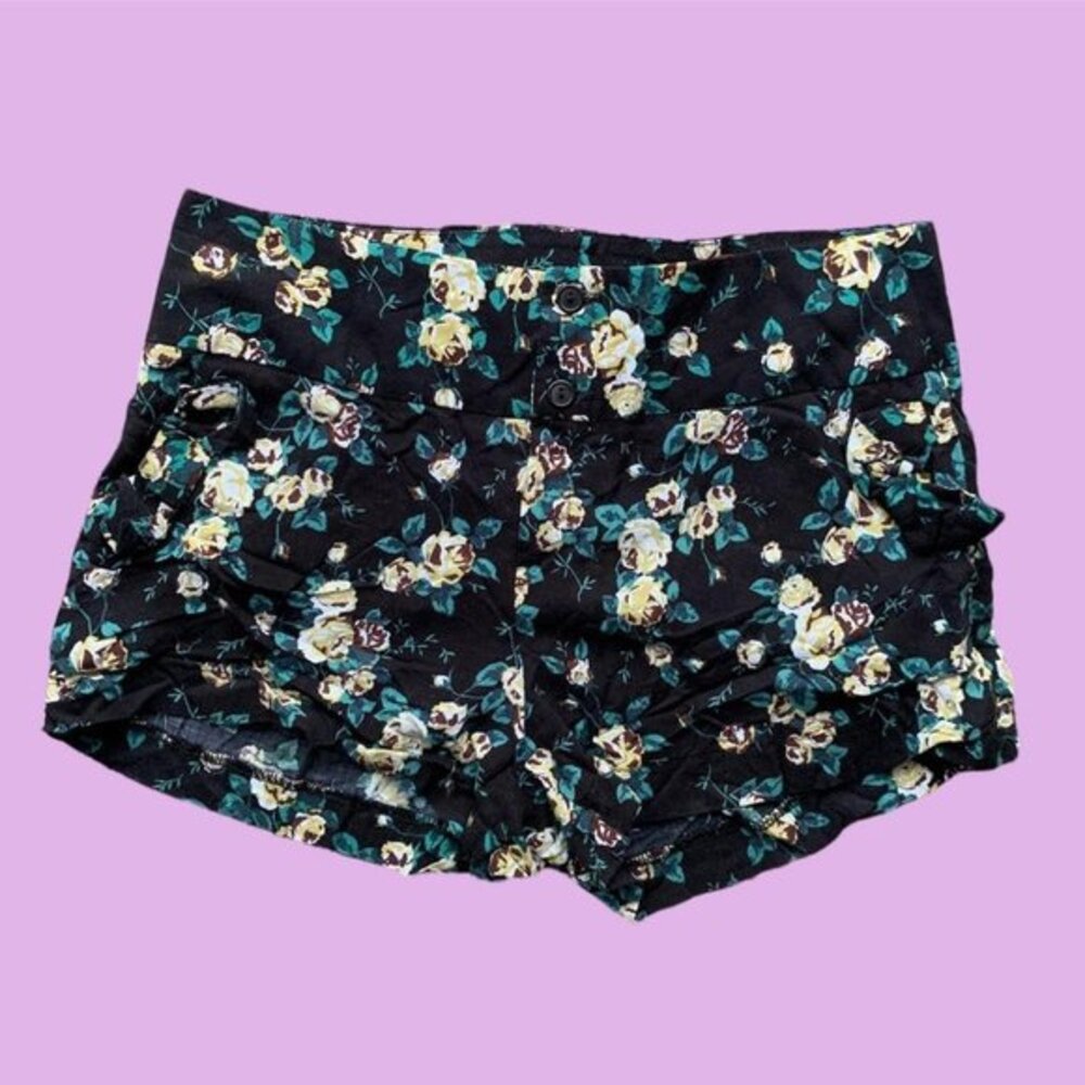 WHIMSIGOTH GRUNGE‎ FLORAL SHORTS